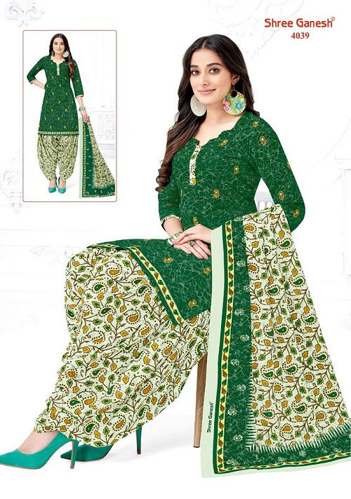 Shree Ganesh Hansika Vol 20 Patiyala Cotton Dress Material
